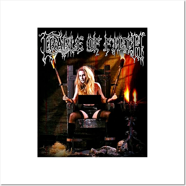 Cradle Of Filth Dead Girls Don t Say No Print Men Wall Art by Visionary Canvas